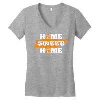 Home Sweet Home Tennessee  Orange State Flag White Tee Women's V-neck T-shirt | Artistshot