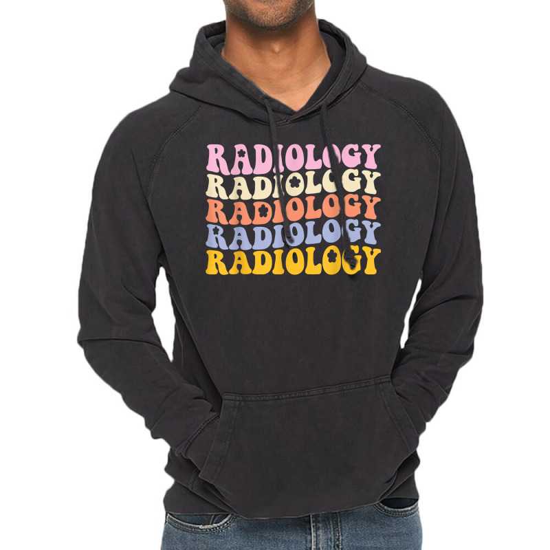 Radiology Technologist Groovy Boho, Rad Tech T Shirt Vintage Hoodie by cm-arts | Artistshot