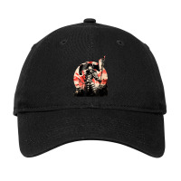 Anime Japanese Samurai Warrior Sashimono Retro Style Adjustable Cap | Artistshot