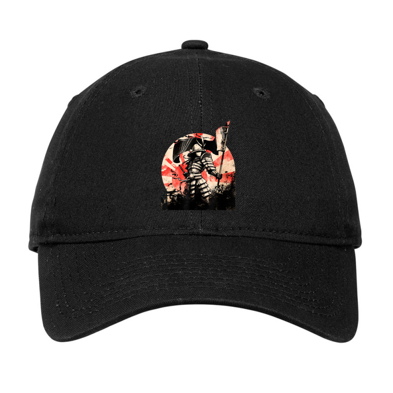 Anime Japanese Samurai Warrior Sashimono Retro Style Adjustable Cap by cm-arts | Artistshot