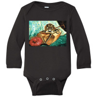 Louis Wain Gladstone Cat, Louis Wain, Gladstone Cat, Louis Wain, Glads Long Sleeve Baby Bodysuit | Artistshot