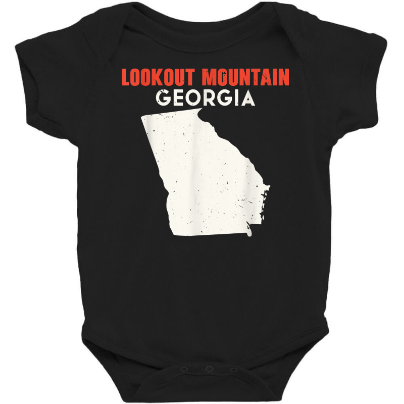 Lookout Mountain Georgia Usa State America Travel Georgian A T Shirt Baby Bodysuit by cm-arts | Artistshot