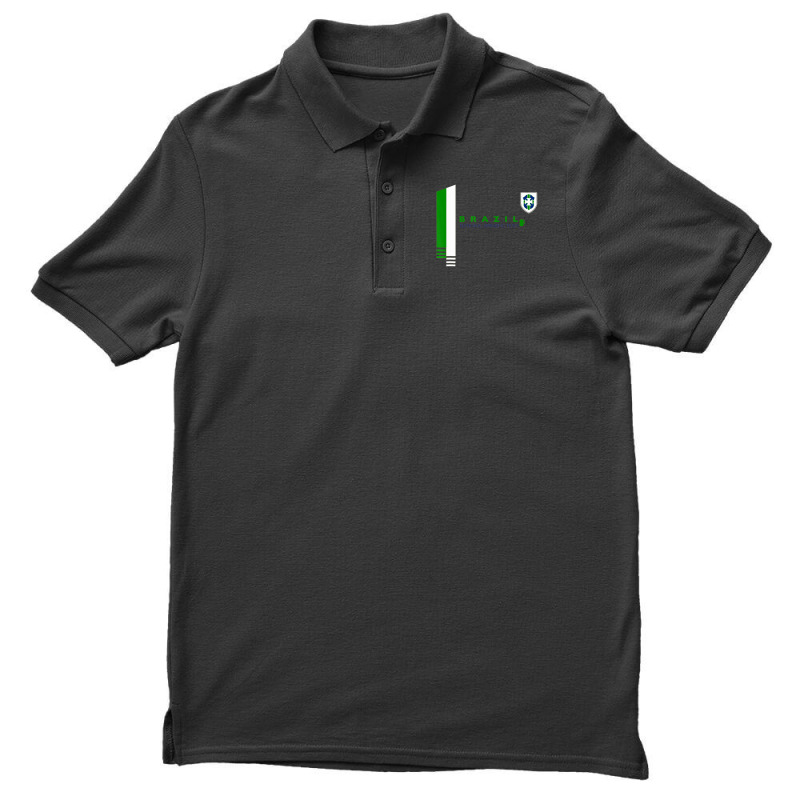 Brazil National Drinking Team Brazilian Pride Men's Polo Shirt by Quick Scully | Artistshot