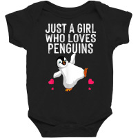 Funny Penguin Design For Women Girls Kids Aquatic Bird Lover T Shir Baby Bodysuit | Artistshot