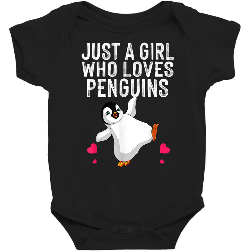 Funny Penguin Design For Women Girls Kids Aquatic Bird Lover T Shir Baby Bodysuit | Artistshot