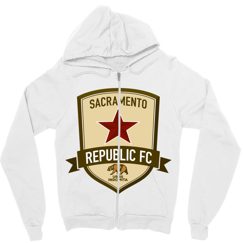 Sacramento,  R3public Fc Zipper Hoodie | Artistshot