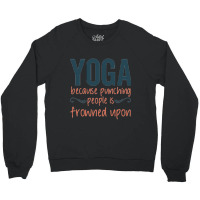 Punching Yoga Premium Crewneck Sweatshirt | Artistshot