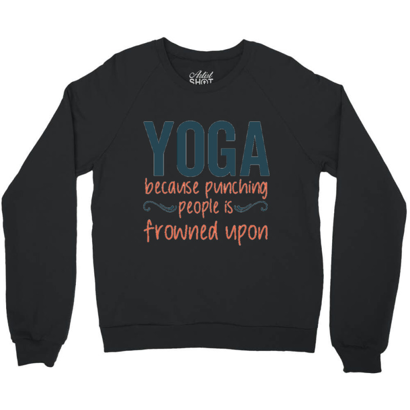 Punching Yoga Premium Crewneck Sweatshirt by cm-arts | Artistshot