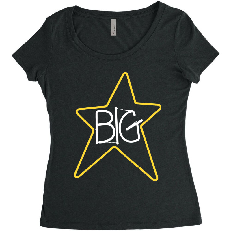 Big Star Women's Triblend Scoop T-shirt by cm-arts | Artistshot