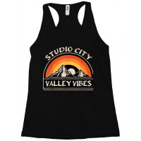 Studio City San Fernando Valley Vibes California Los Angeles Racerback Tank | Artistshot