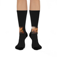 Galactic Stallion, Galactic Stallion Art, Galactic Stallion Painting,  Crew Socks | Artistshot