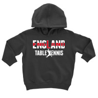 England Table Tennis Fans Jersey English Flag Ping Pong Toddler Hoodie | Artistshot