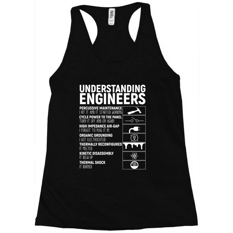 Understanding Engineers Racerback Tank by EugeneSparks | Artistshot