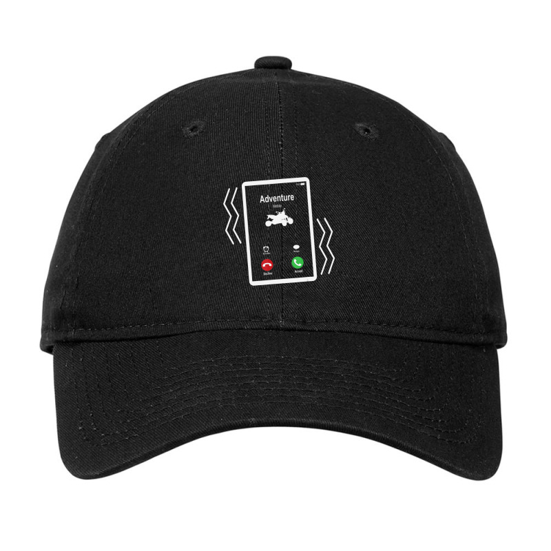 Adventure Mobile (atv) Is Calling Adjustable Cap | Artistshot