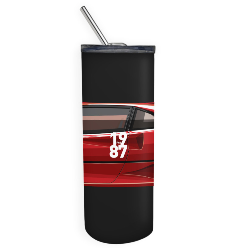 F40 Production 1987 Skinny Tumbler | Artistshot