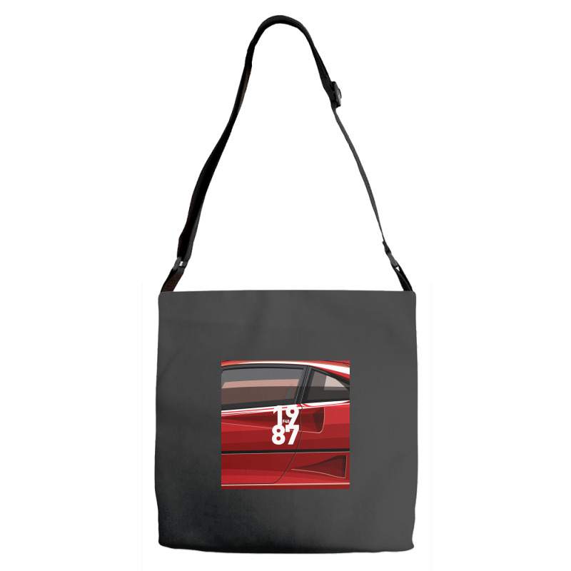 F40 Production 1987 Adjustable Strap Totes | Artistshot