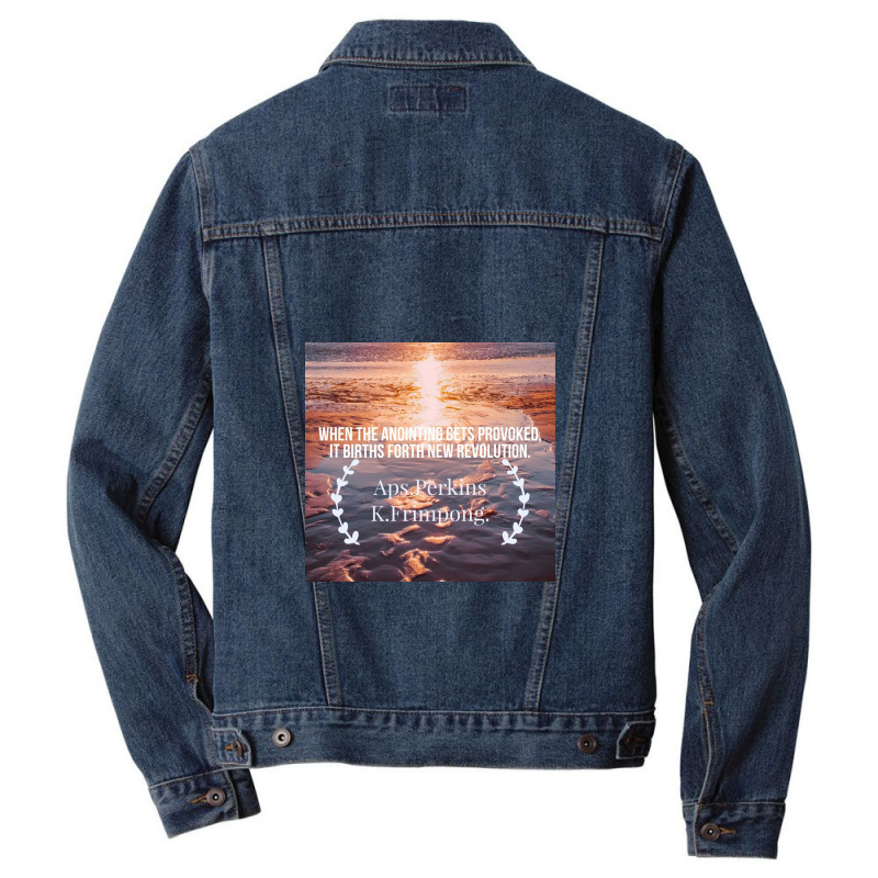 Perkins Kwame Frimpong. Men Denim Jacket | Artistshot