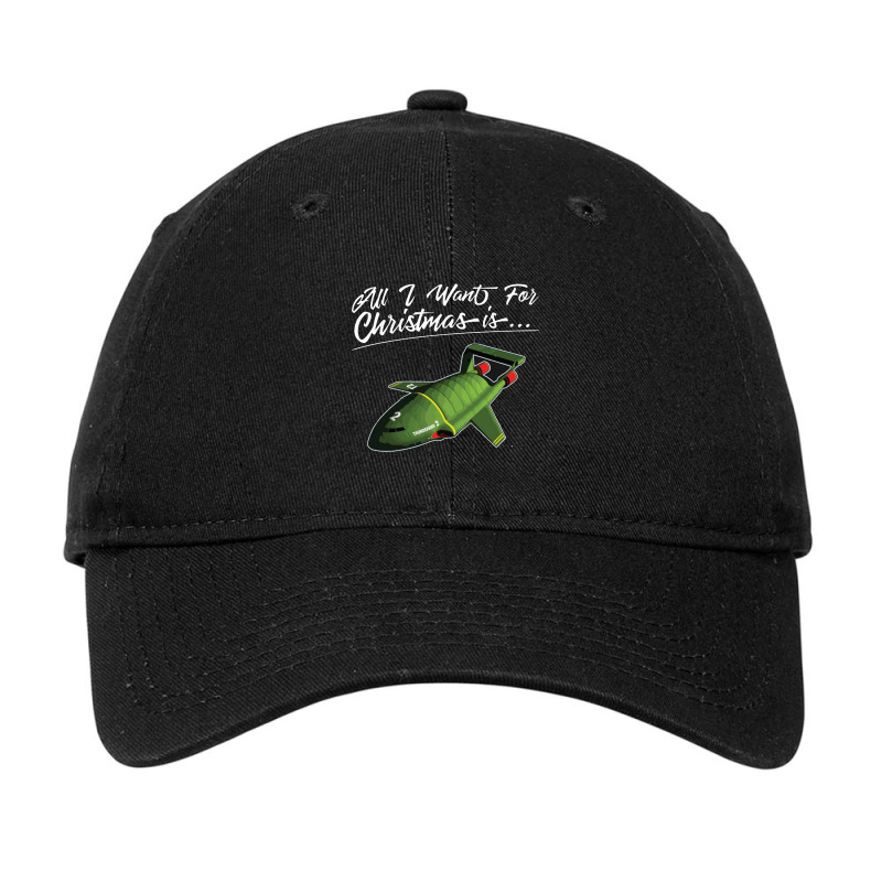 All I Want For Christmas Is Thunderbird Adjustable Cap | Artistshot