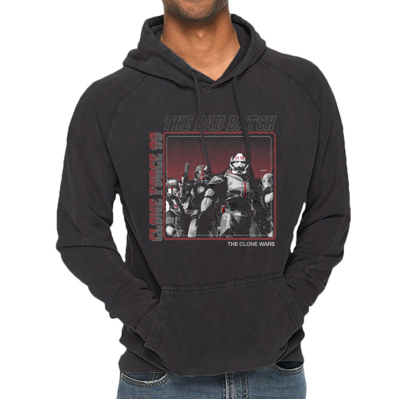 Fan_star_wars The Clone Wars Clone Force 99 The Bad Batch Vintage Hoodie by trokeryth | Artistshot