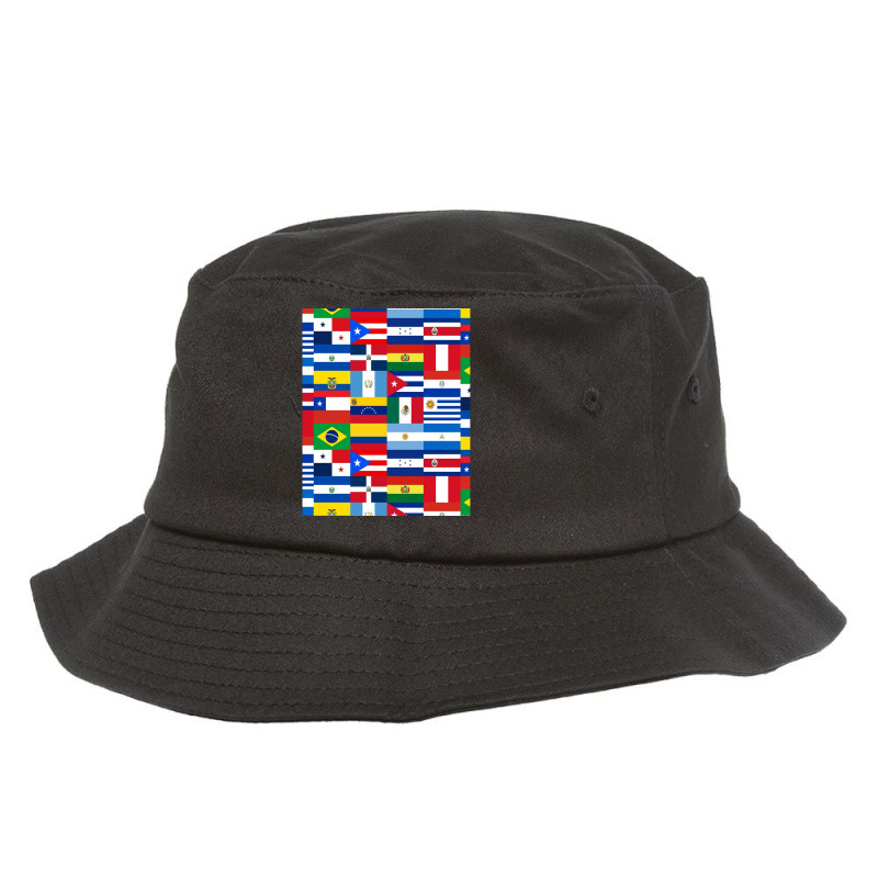 Flags Of Latin America Bucket Hat by NicholasRoberson | Artistshot