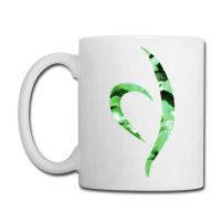 Green Marbled Neda Symbol Coffee Mug | Artistshot