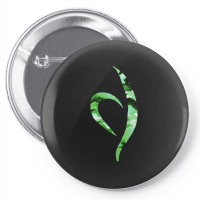 Green Marbled Neda Symbol Pin-back Button | Artistshot