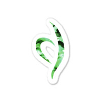 Green Marbled Neda Symbol Sticker | Artistshot