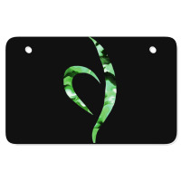 Green Marbled Neda Symbol Atv License Plate | Artistshot