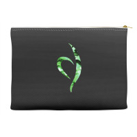 Green Marbled Neda Symbol Accessory Pouches | Artistshot