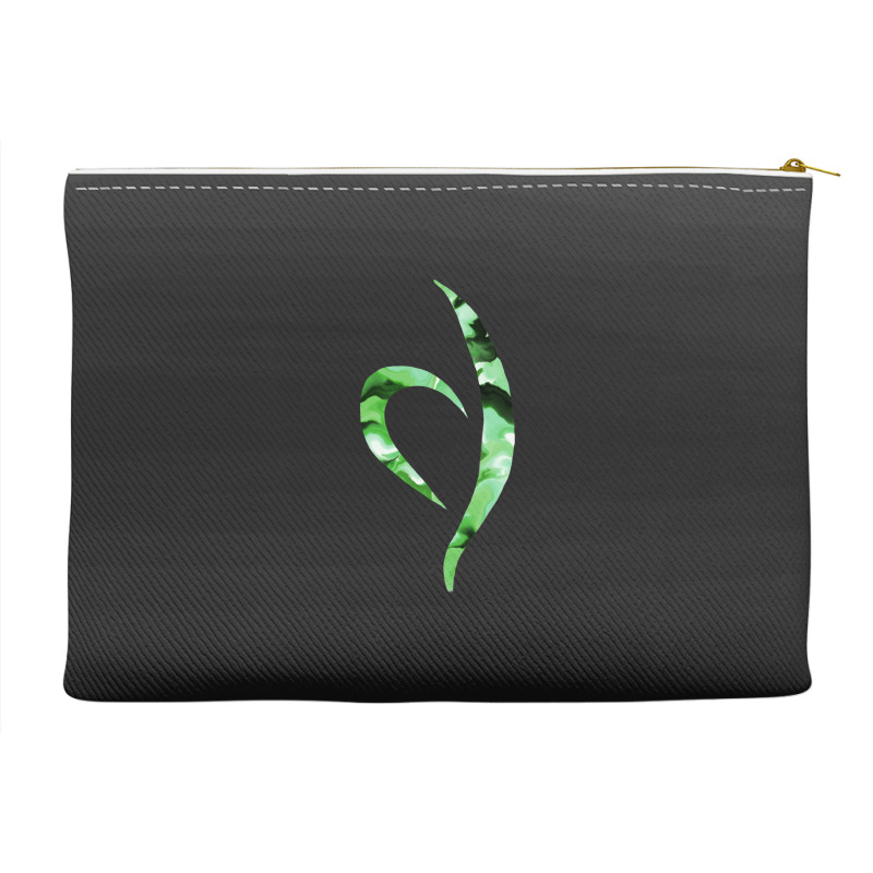 Green Marbled Neda Symbol Accessory Pouches | Artistshot