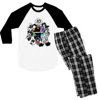 Undertale Flowey Men's 3/4 Sleeve Pajama Set | Artistshot