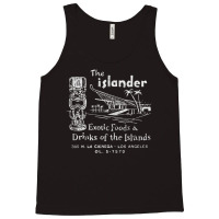 Tiki Bar The Islander Hawaiian Style Vintage Americana Tank Top | Artistshot