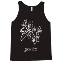 Flower Constellation Gemini Gemini Man Or Woman T Shirt Tank Top | Artistshot