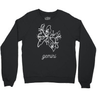 Flower Constellation Gemini Gemini Man Or Woman T Shirt Crewneck Sweatshirt | Artistshot