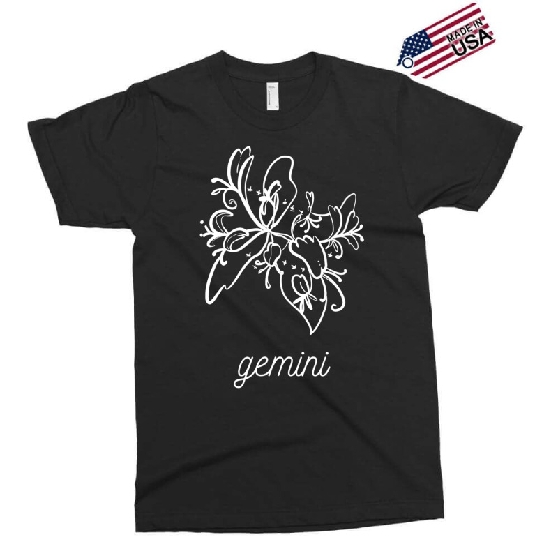 Flower Constellation Gemini Gemini Man Or Woman T Shirt Exclusive T-shirt by MleczynskiShae | Artistshot