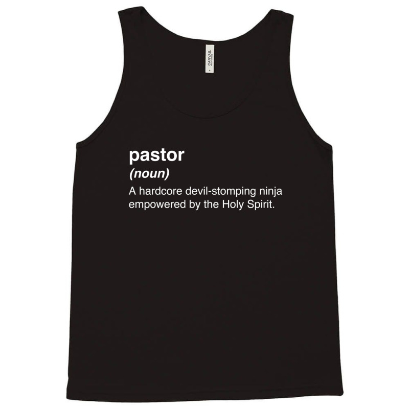 Pastor Definition Tank Top by DenzelTyler | Artistshot