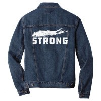 Long Island New York   Long Island Ny Strong Home Gift Long Sleeve T S Men Denim Jacket | Artistshot