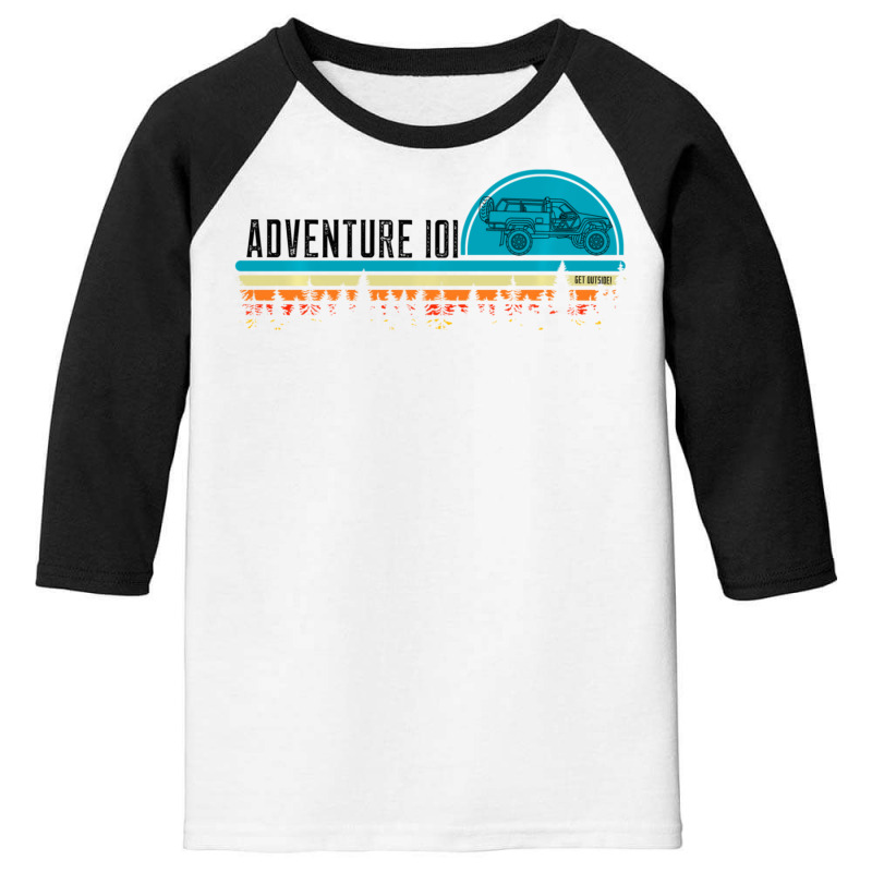 Treetops In The Sun 4-runner Overland Youth 3/4 Sleeve by Min02 | Artistshot