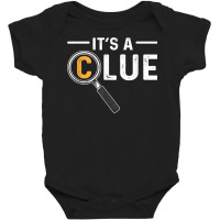 It's A Clue. Secret Spy. Private Eye. Private Investigator T Shirt Baby Bodysuit | Artistshot