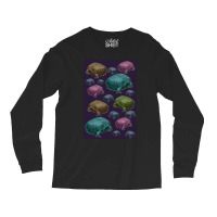 Rain Frog Wallpaper Premium Scoop Long Sleeve Shirts | Artistshot