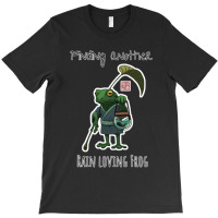 Rain Loving Frog T-shirt | Artistshot