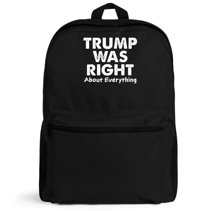 Trump Supporter Design, Trump Was Right, Pro America Women Backpack | Artistshot