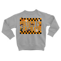 Pretend I'm A Calculator Costume Funny Lazy Halloween Party T Shirt Toddler Sweatshirt | Artistshot