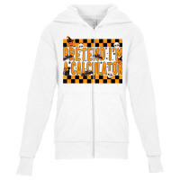 Pretend I'm A Calculator Costume Funny Lazy Halloween Party T Shirt Youth Zipper Hoodie | Artistshot