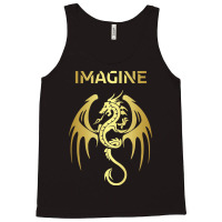 Fantasy Dragon Tattoo Style Tank Top | Artistshot