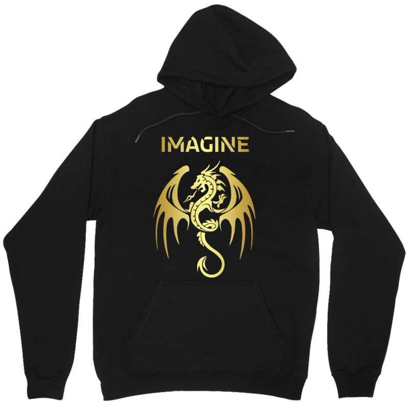 Fantasy Dragon Tattoo Style Unisex Hoodie by cm-arts | Artistshot