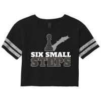 Motivational Six Small Steps Chess Pawn For A Grandmaster Scorecard Crop Tee | Artistshot