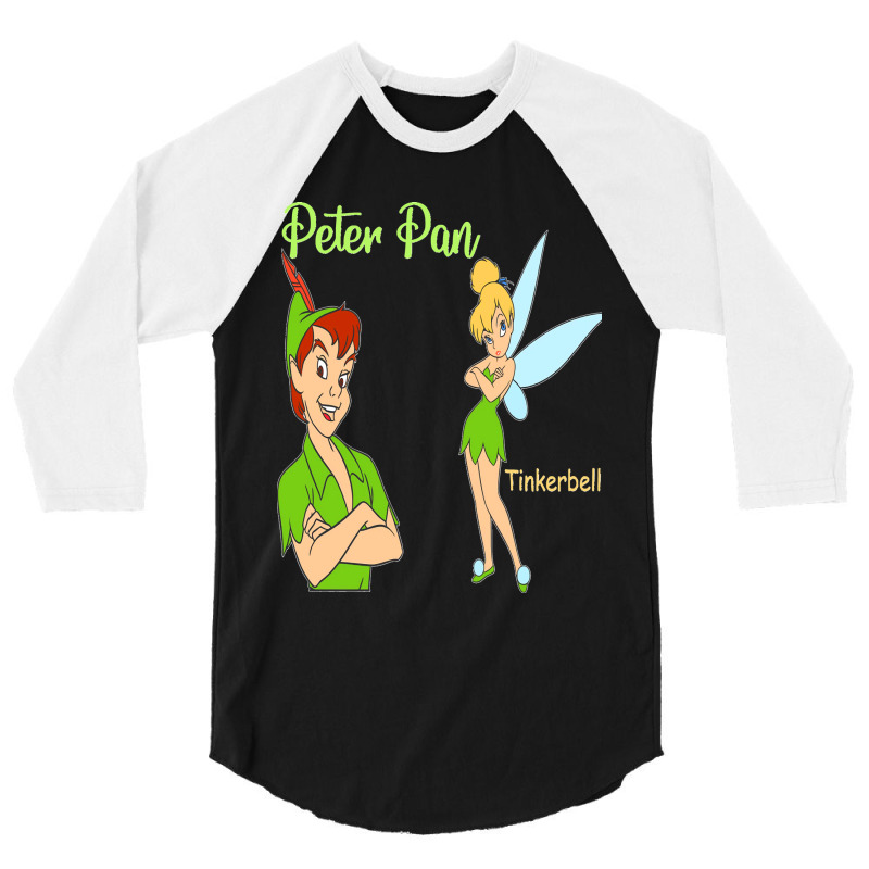 Peter Pan Tinkerbell Costume Party Decorations Costume Adult Classic 3/4 Sleeve Shirt by cm-arts | Artistshot