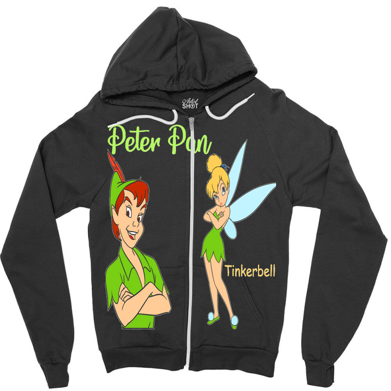 Peter Pan Tinkerbell Costume Party Decorations Costume Adult Classic Zipper Hoodie by cm-arts | Artistshot