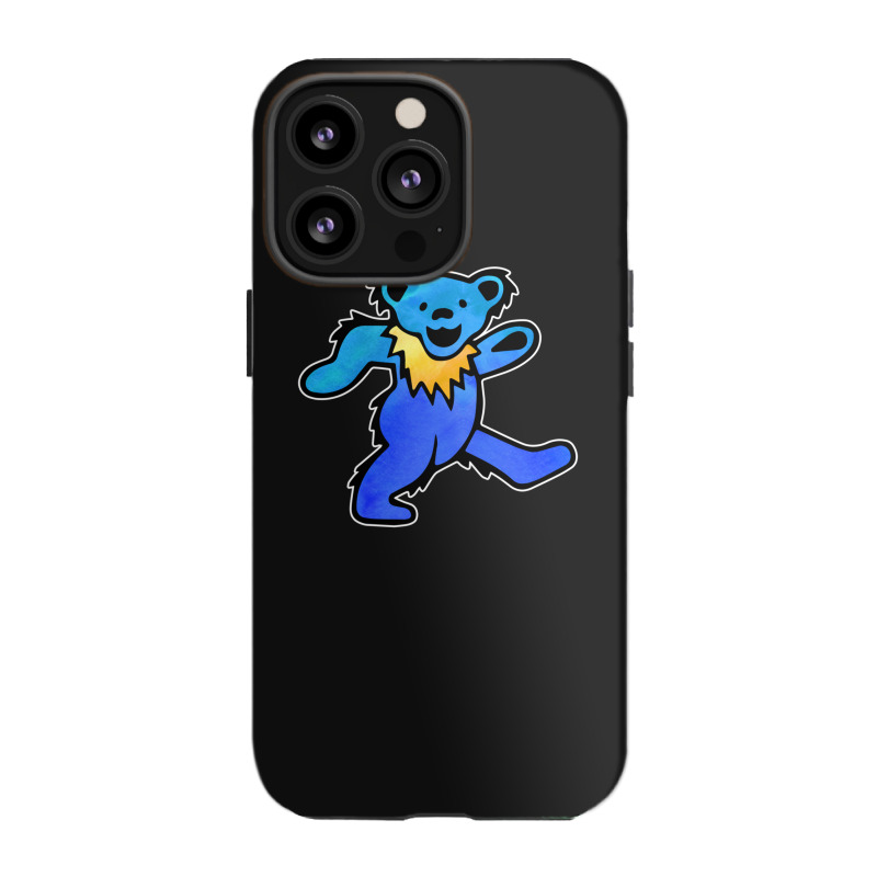 Blue Grateful Dancing Hippie Classic Rock Dead Bear Iphone 13 Pro Case | Artistshot